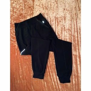 Black Scrub Joggers